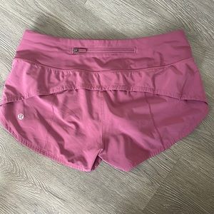 Pink Lulu Lemon Size 4 shorts